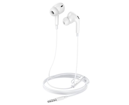  Проводные наушники BOROFONE BM80 Pro Elegant, Jack 3.5mm, 1.2 м, белый 