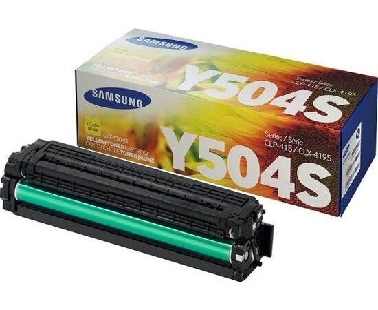  Тонер-картридж HP SU504A Samsung CLT-Y504S Yellow Toner Cartri 