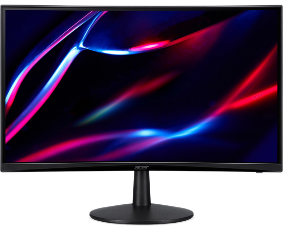  Монитор ACER Nitro ED240QS3bmiipx (UM.UE0EE.301) ZeroFrame, Curved 1500R Black, 16:9, 23,6'' VA, 1920x1080, 1/5ms, 250cd, 180Hz, 2xHDMI(2.0) 