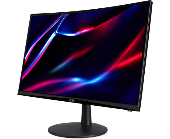  Монитор ACER Nitro ED240QS3bmiipx (UM.UE0EE.301) ZeroFrame, Curved 1500R Black, 16:9, 23,6'' VA, 1920x1080, 1/5ms, 250cd, 180Hz, 2xHDMI(2.0) 
