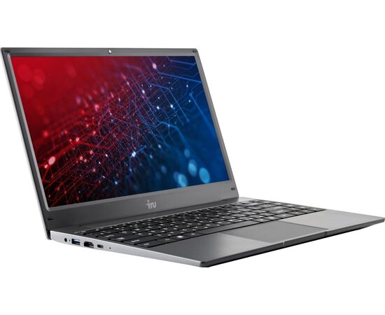  Ноутбук IRU Tactio 14RLH (2058867) Ryzen 5 Pro 5675U 8Gb SSD256Gb AMD Radeon 14" IPS FHD (1920x1080) Free DOS grey 4000mAh 
