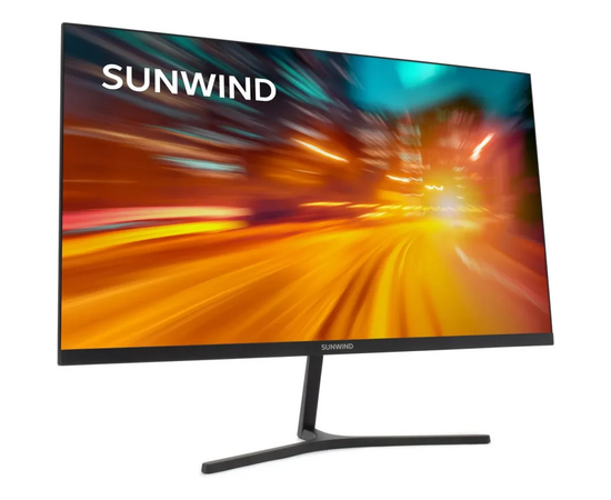  Монитор SunWind SM-24FI401 (SM24SG01) 1920x1080, IPS, 180Гц, 1хHDMI, 1хDP, черный 