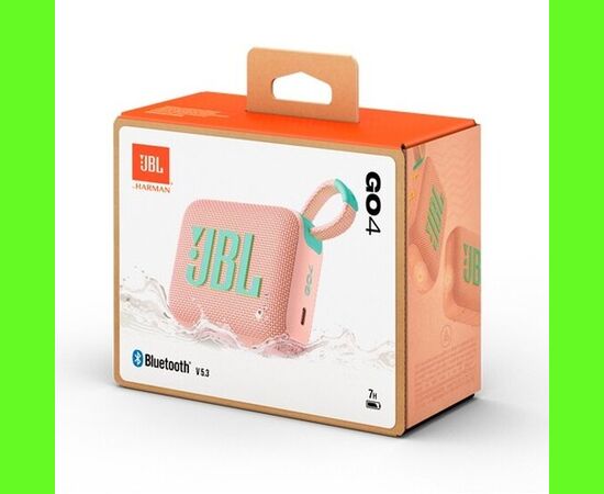  Портативная колонка JBL Go 4 розовый 
