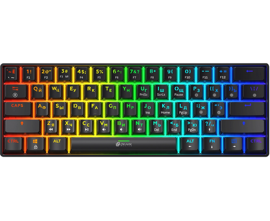  Клавиатура механическая OKLICK K713X черный 
