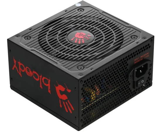  Блок питания BLOODY BD-PS750B, 750Вт, 120мм, черный, retail 