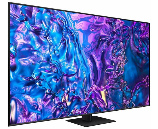  75" Телевизор Samsung QE75Q70DAUXRU черный QLED серый 3840x2160, 4K Ultra HD, 60 Гц, Wi-Fi, Smart TV, Tizen OS 
