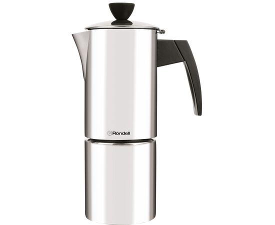  Кофеварка гейзерная Rondell Loft Professional RDS-1512ST стальной 