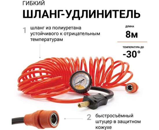  Автомобильный компрессор Агрессор AGR 75 