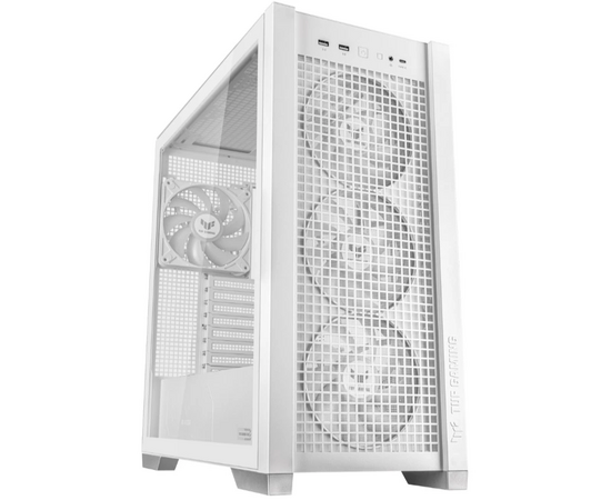  Корпус ASUS Tuf Gaming GT302 TG ARGB White (90DC00I3-B19000) GT302/ARGB Fans/WHT 