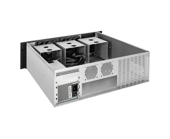  Корпус ExeGate Pro 3U450-12 EX298408RUS (RM 19", высота 3U, глубина 450, БП 2U-500ADS, 2*USB) 