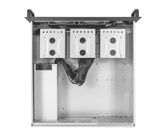  Корпус ExeGate Pro 3U450-12 EX298408RUS (RM 19", высота 3U, глубина 450, БП 2U-500ADS, 2*USB) 