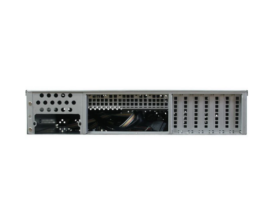  Корпус Procase ES204XS-SATA3-B-0 2U Rack (4 SATA III/SAS 12Gbit hotswap HDD), черный, без блока питания, глубина 400мм, MB 12"x13" 