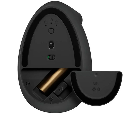  Мышь беспроводная Logitech Lift Vertical Ergonomic Graphite/Black (910-006479) 