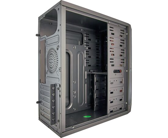  Корпус ExeGate XP-329S Black (EX278395RUS) ATX, XP350, Black,120mm, 2xUSB, Audio 