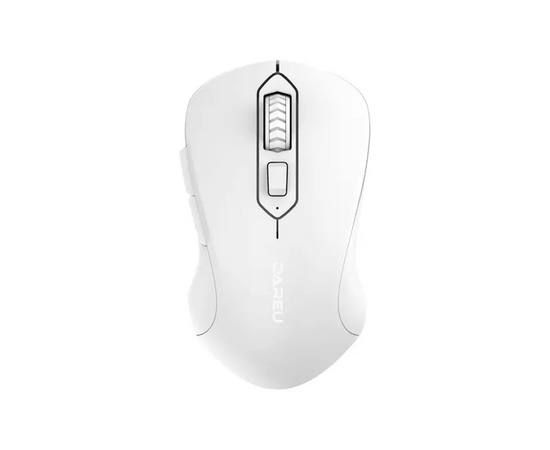  Мышь беспроводная Dareu LM115G White (белый), DPI 800/1200/1600, ресивер 2.4GHz, размер 107x59x38мм 