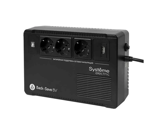  ИБП Systeme Electriс BV BVSE400RS 240Вт 400ВА черный 