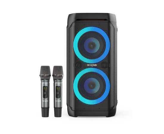  Портативная колонка W-King T11+ (Two mic) (черный) 