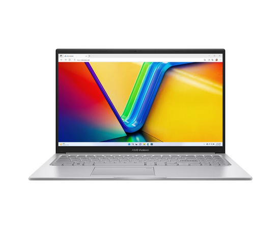  Ноутбук ASUS X1504ZA-BQ1785 (90NB1022-M02JX0) 15.6"/FHD/IPS/250N/60Hz/i5-1235U/8GB/SSD512GB/Intel UHD/Backlit/DOS/Cool Silver 